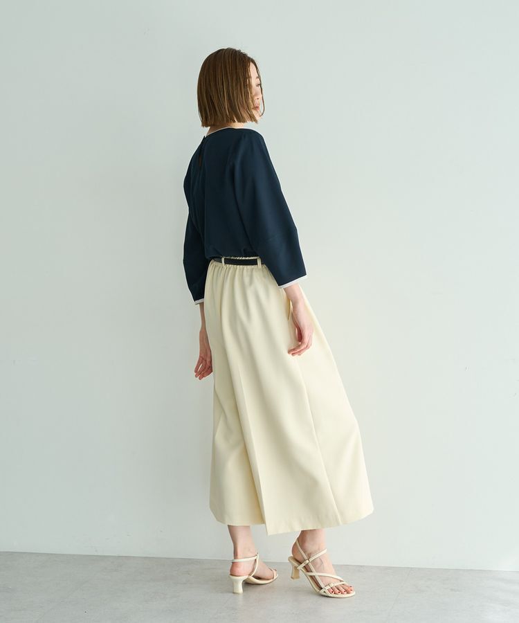 YECCA VECCA「ベルトSETクロップド丈パンツ」|その他|
