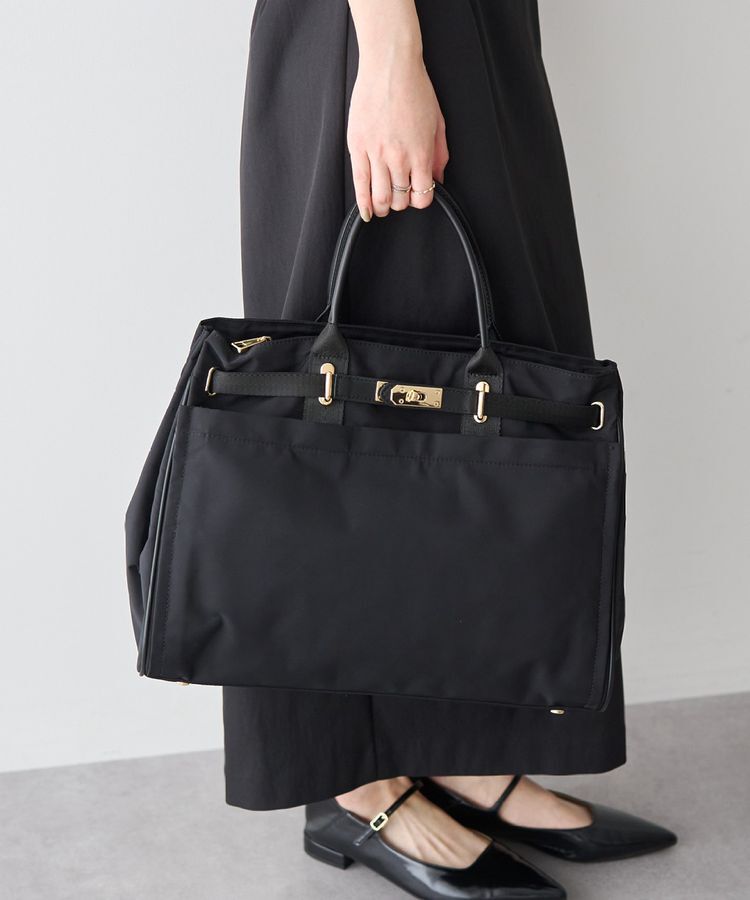 YECCA VECCA「story.PL BELTED TOTE L」|トートバッグ|