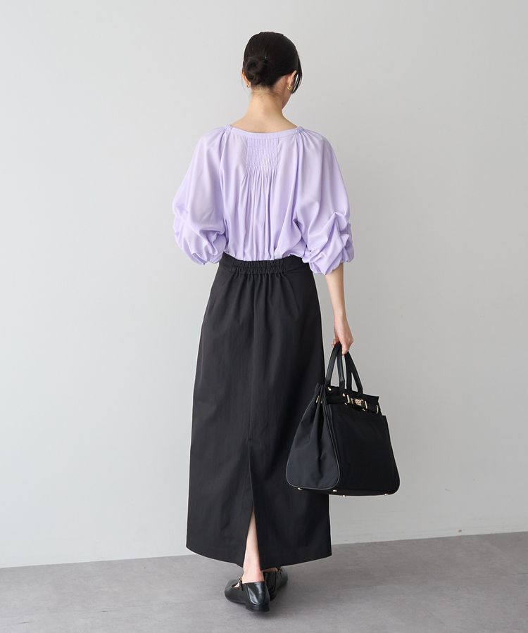 YECCA VECCA「story.PL BELTED TOTE L」|トートバッグ|