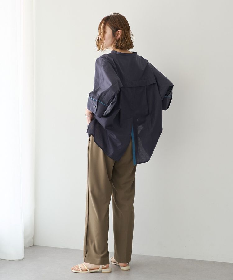 YECCA VECCA「サイドラインパイピングストレートパンツ」|その他|