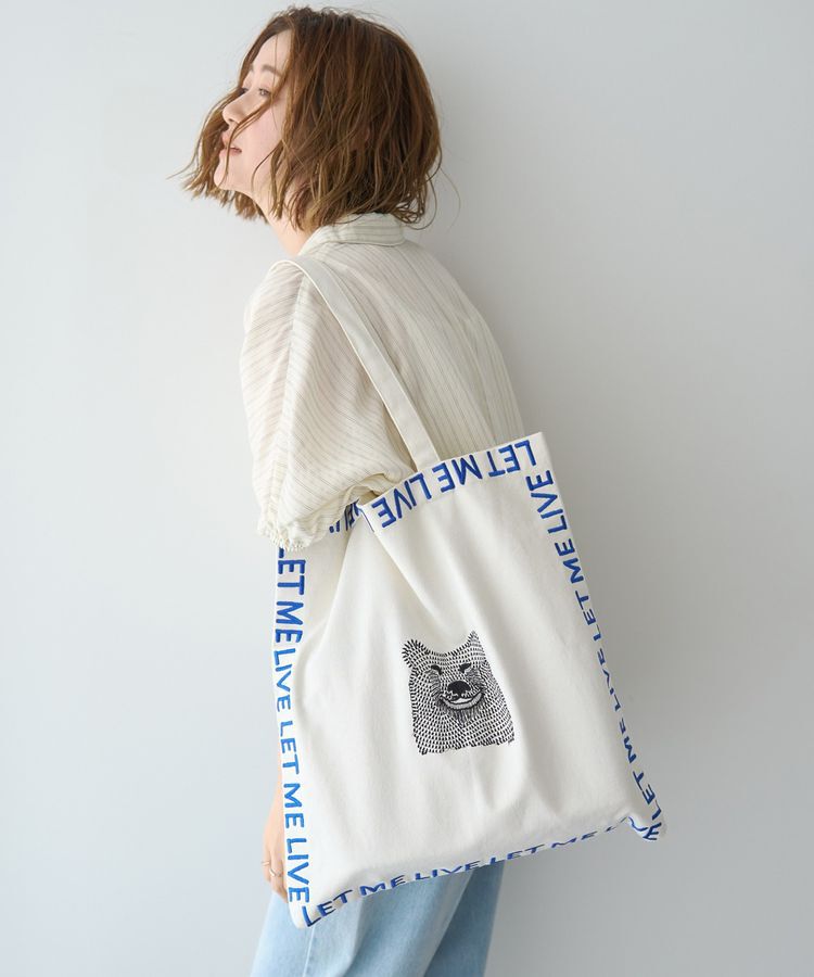 YECCA VECCA「【ANGE IN DISGUISE】LET ME LIVE トート」|トートバッグ|