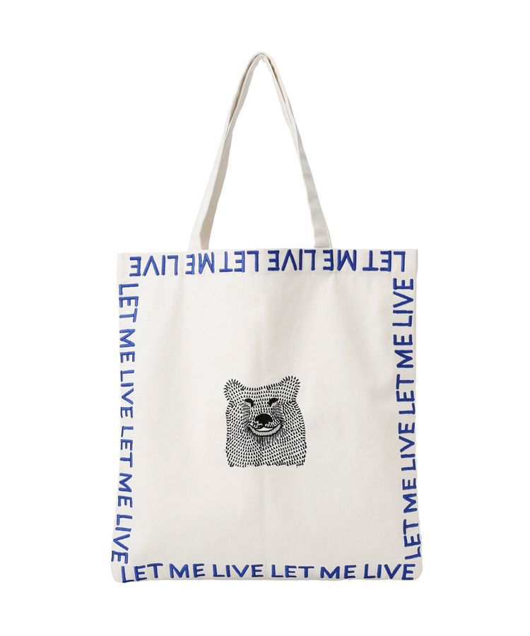 YECCA VECCA「【ANGE IN DISGUISE】LET ME LIVE トート」|トートバッグ|