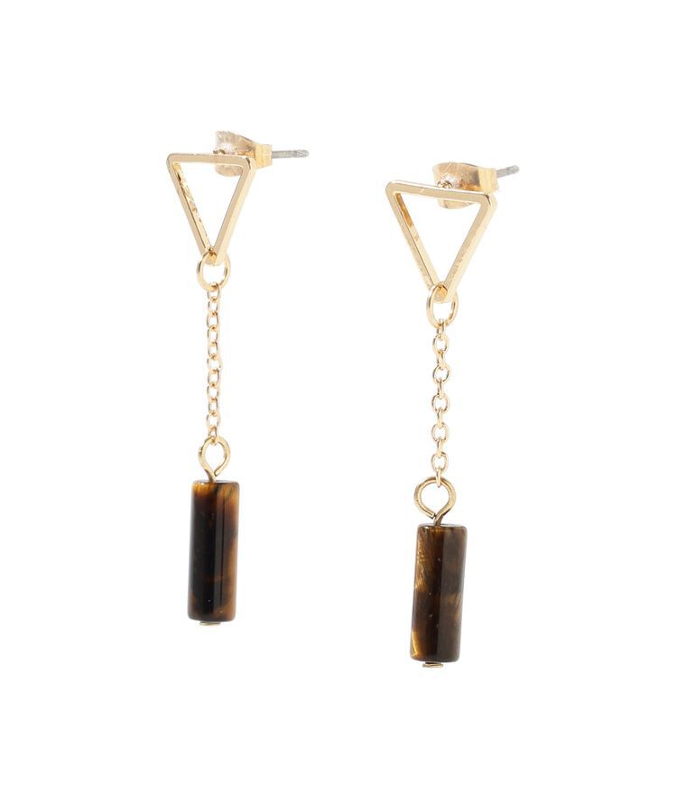 YECCA VECCA「天然石スイングピアス」|ピアス|