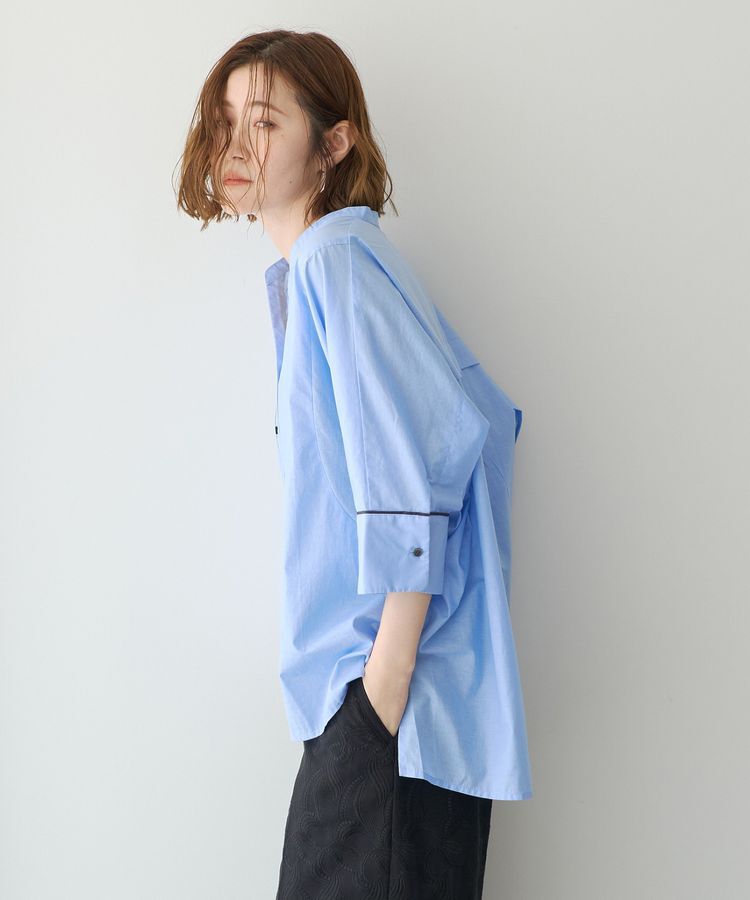 YECCA VECCA「ペーパータッチドルマンシャツ」|シャツ・ブラウス|