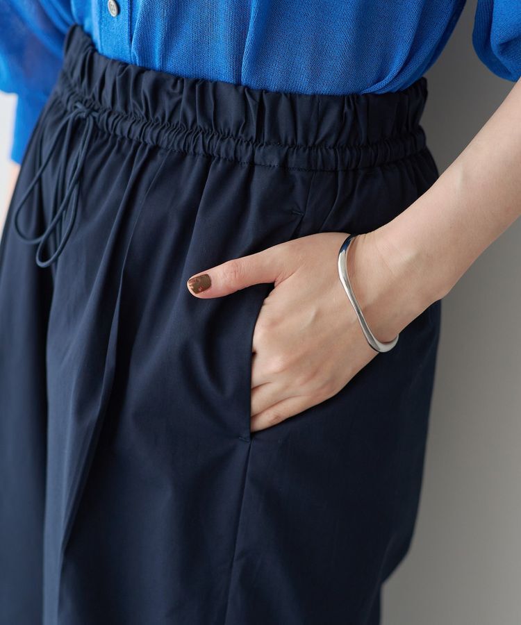 YECCA VECCA「コットンイージー切替ワイドパンツ」|その他|