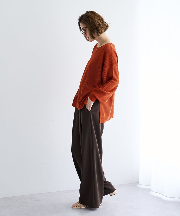 Editt by YECCA VECCA「メッシュルーズニット」|ニット・セーター|