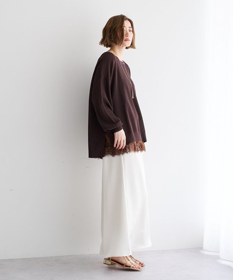Editt by YECCA VECCA「メッシュルーズニット」|ニット・セーター|