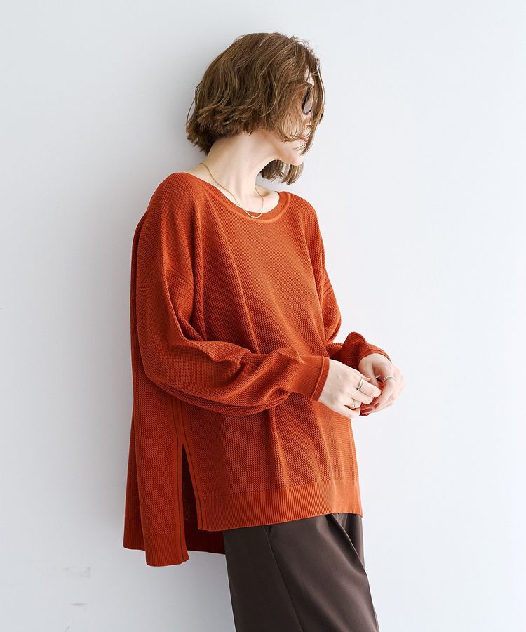 Editt by YECCA VECCA「メッシュルーズニット」|ニット・セーター|