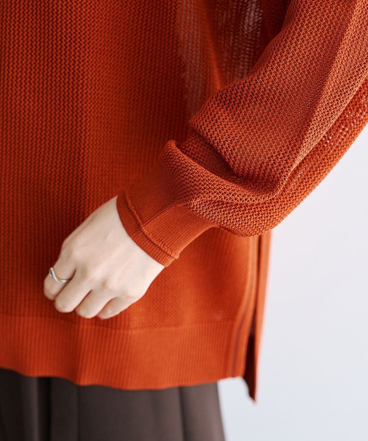 Editt by YECCA VECCA「メッシュルーズニット」|ニット・セーター|