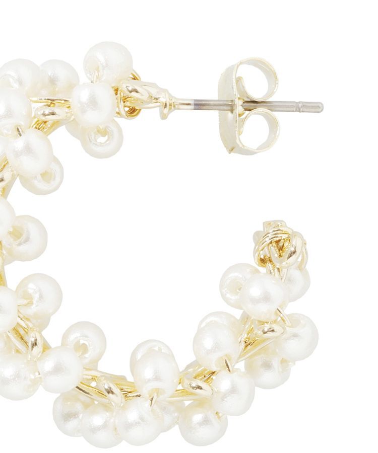 YECCA VECCA「ビーズフープピアス」|ピアス|