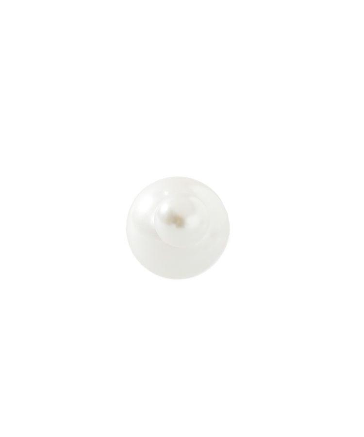 YECCA VECCA「BIGパールキャッチピアス」|ピアス|