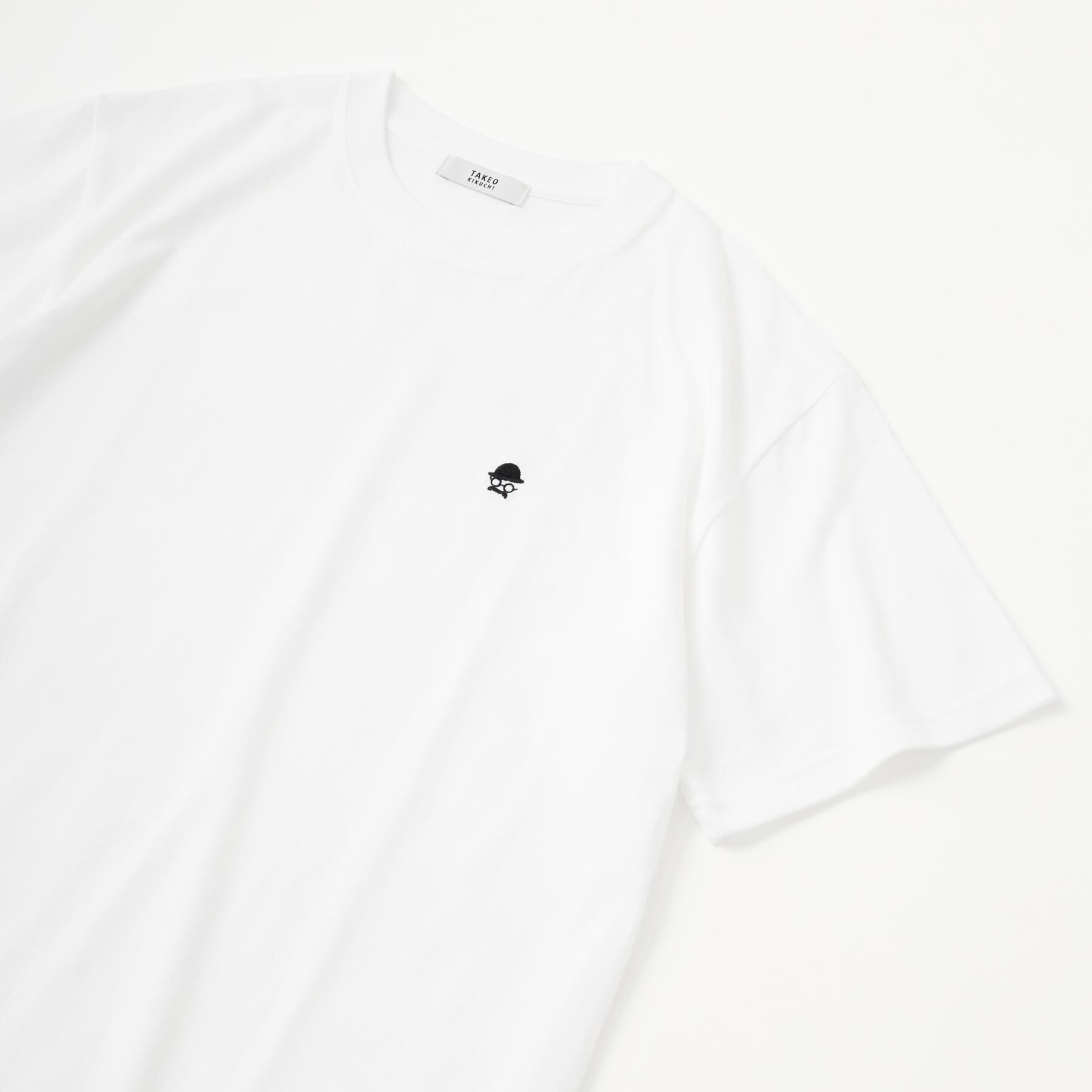 TAKEO KIKUCHI「【LIMITED】ワンポイント刺繍 半袖Tシャツ」|Tシャツ・カットソー|