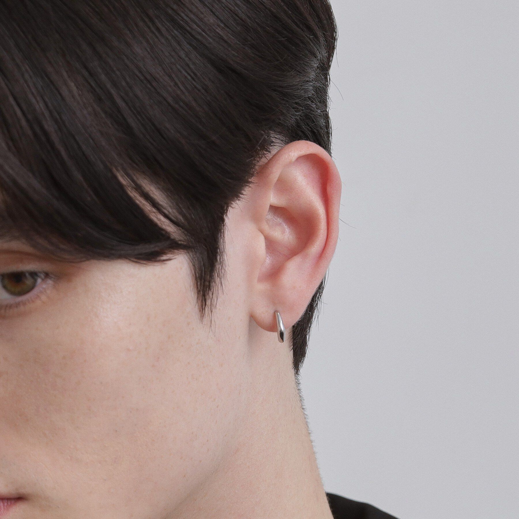 tk.TAKEO KIKUCHI「【ステンレス】デザインフープピアス」|ピアス|