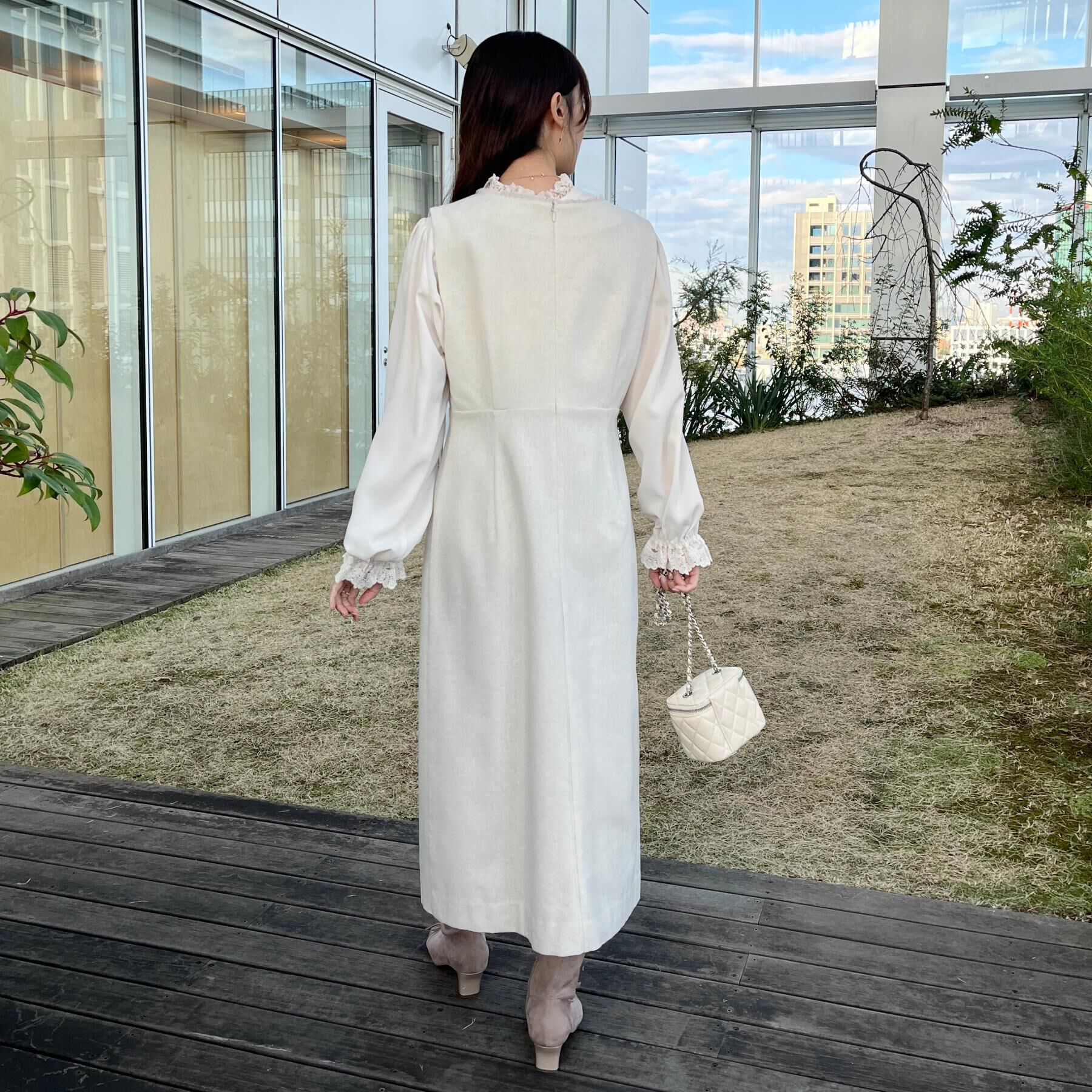 Couture broach「【2WAY・ハレの日・通勤】エンブロレースブラウス」|シャツ・ブラウス|