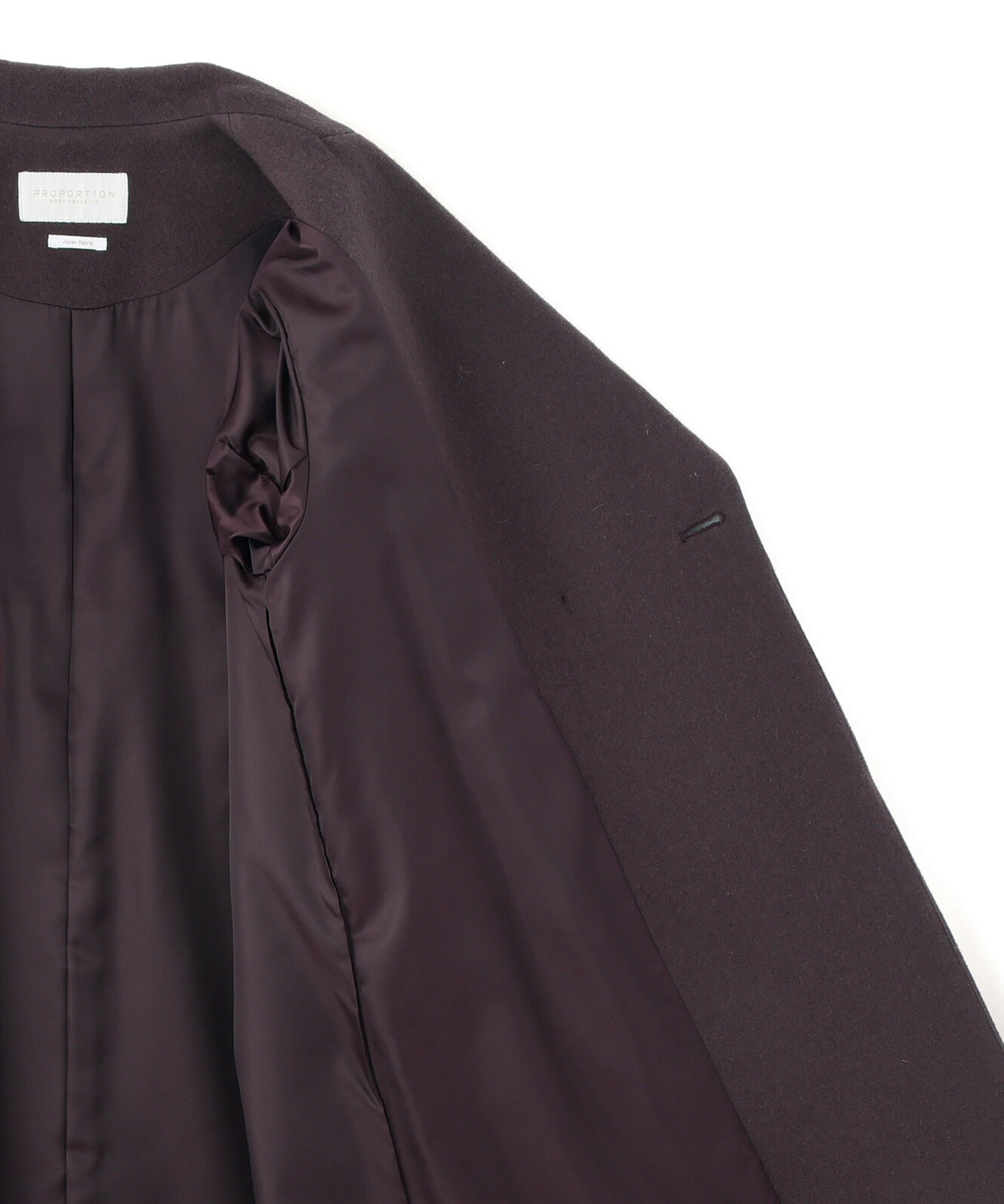 PROPORTION BODY DRESSING「ベルテッドレディーコート 25AW」|その他|