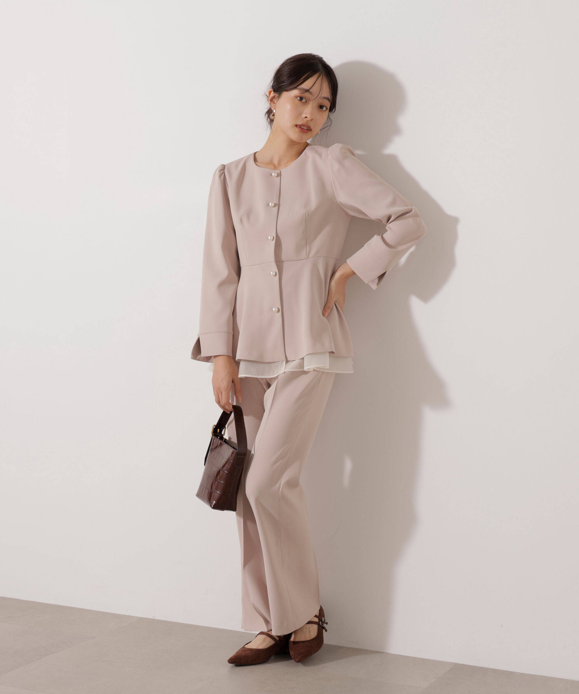 PROPORTION BODY DRESSING「＜セットアップ対応＞美フレアパンツ」|その他|