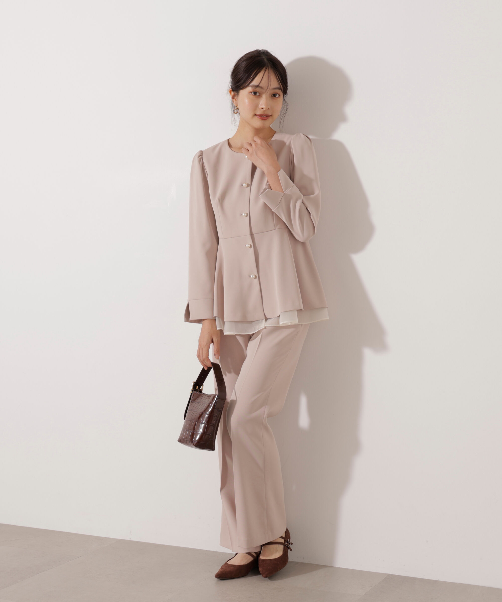 PROPORTION BODY DRESSING「＜セットアップ対応＞美フレアパンツ」|その他|