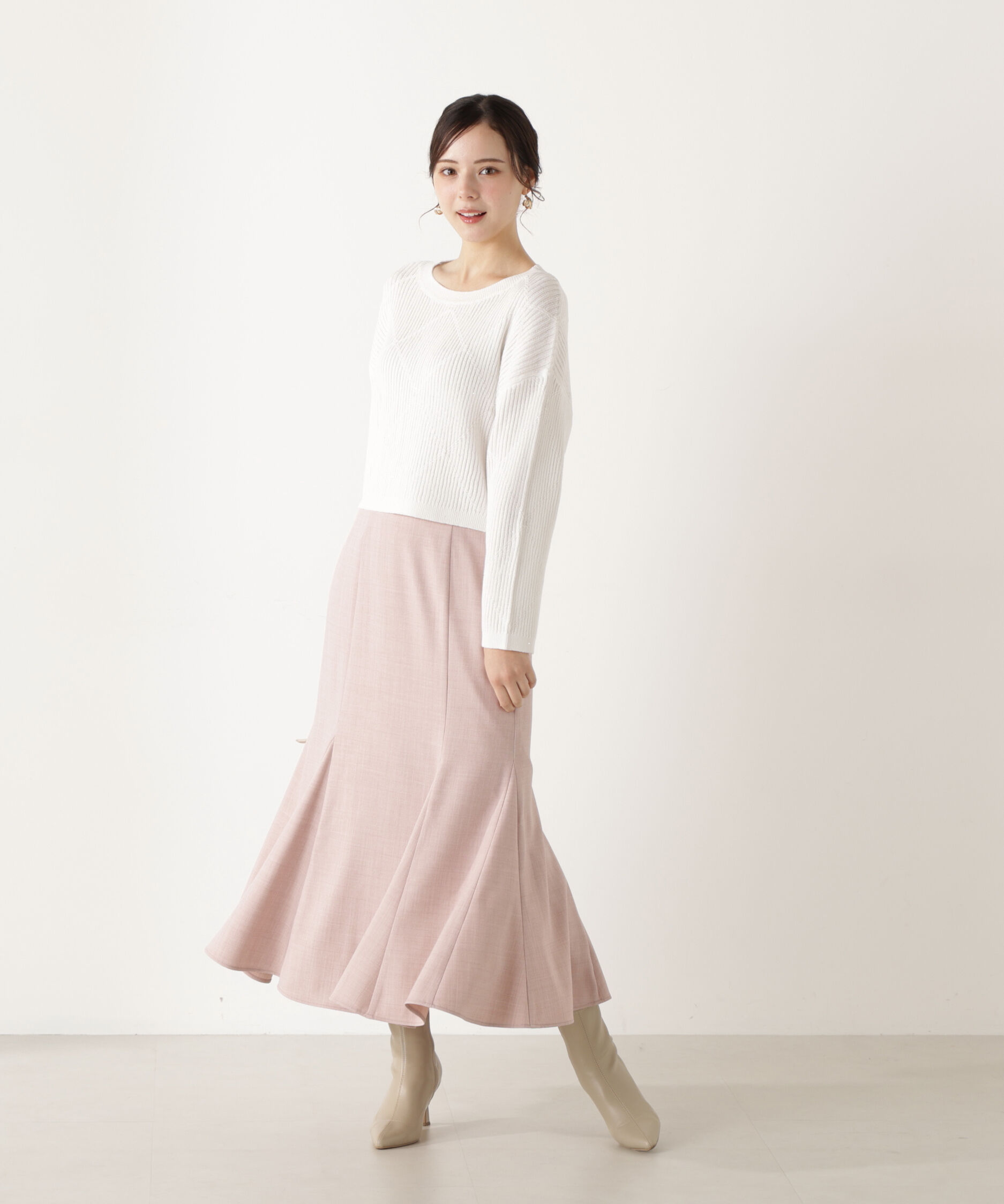 PROPORTION BODY DRESSING「ハイウエストマーメイドスカート　26SS」|スカート|