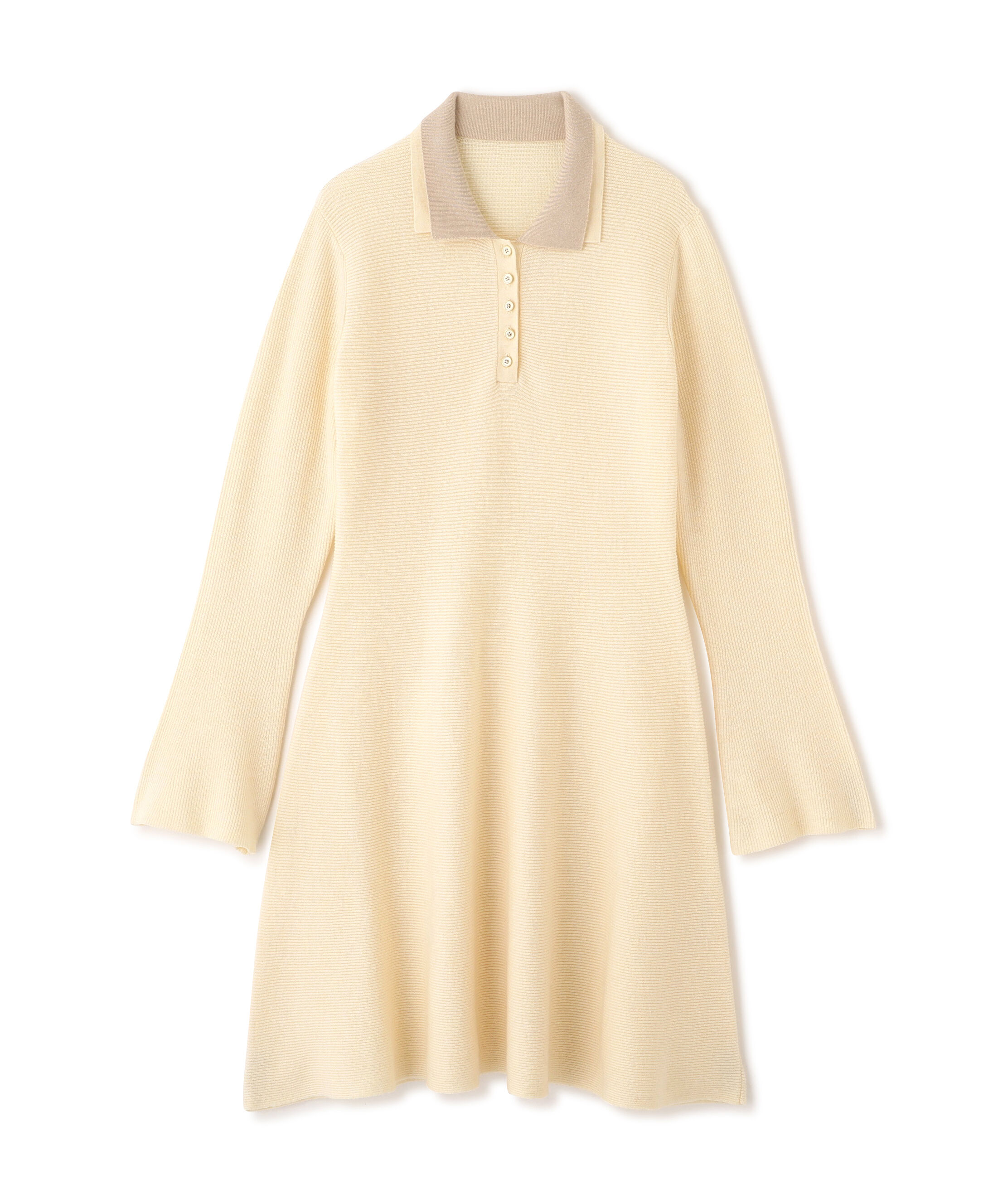 PROPORTION BODY DRESSING「《EDIT COLOGNE》ポロミニニットワンピース」|ワンピース|