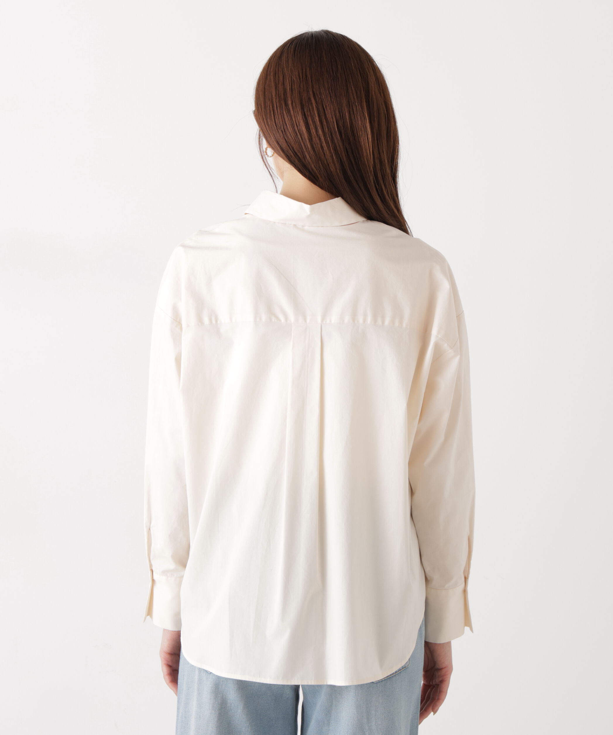 PROPORTION BODY DRESSING「〈a/mie〉オーバーシャツ　26SS」|シャツ・ブラウス|