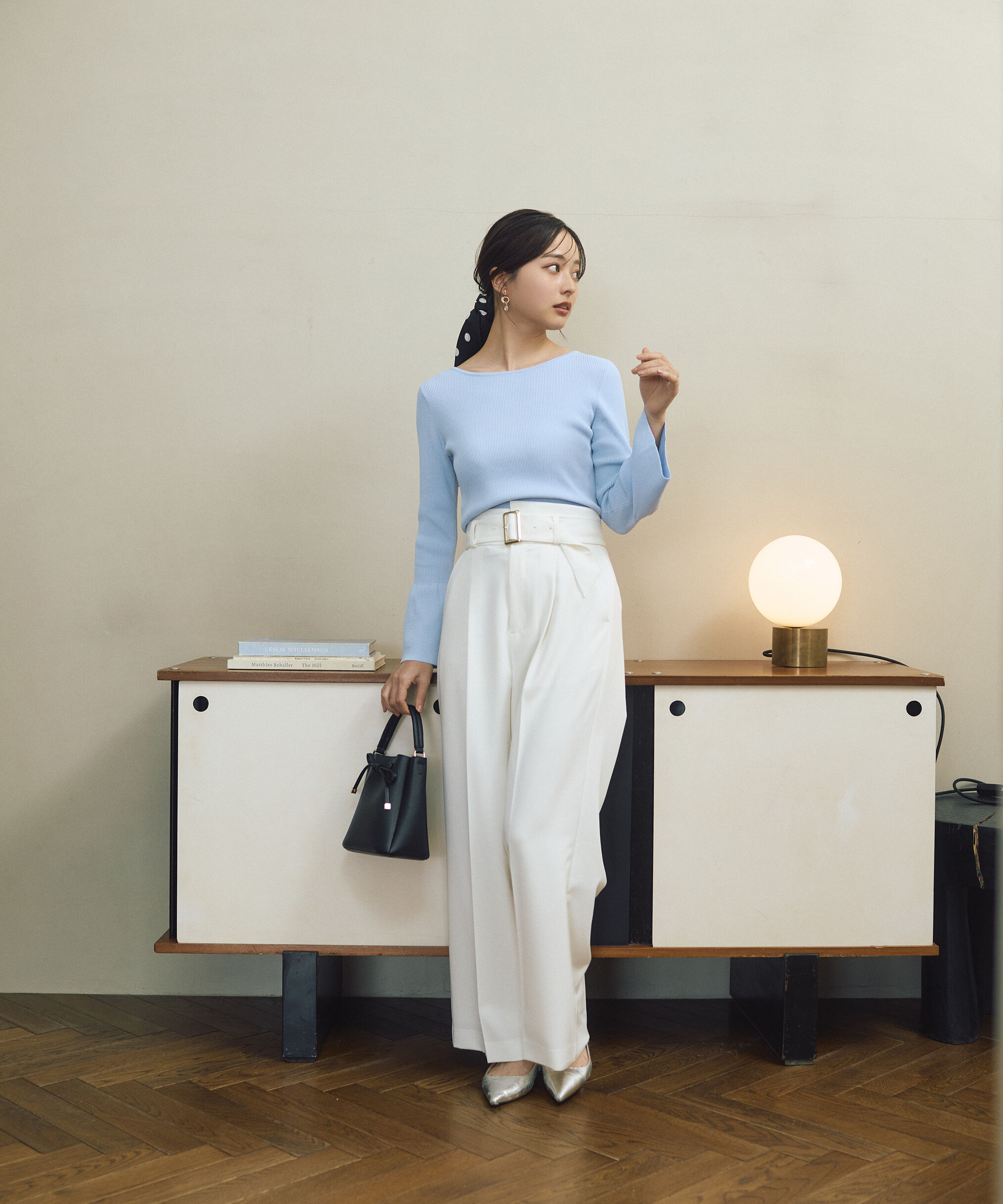 PROPORTION BODY DRESSING「フォルムスリーブニット　26SS」|ニット・セーター|