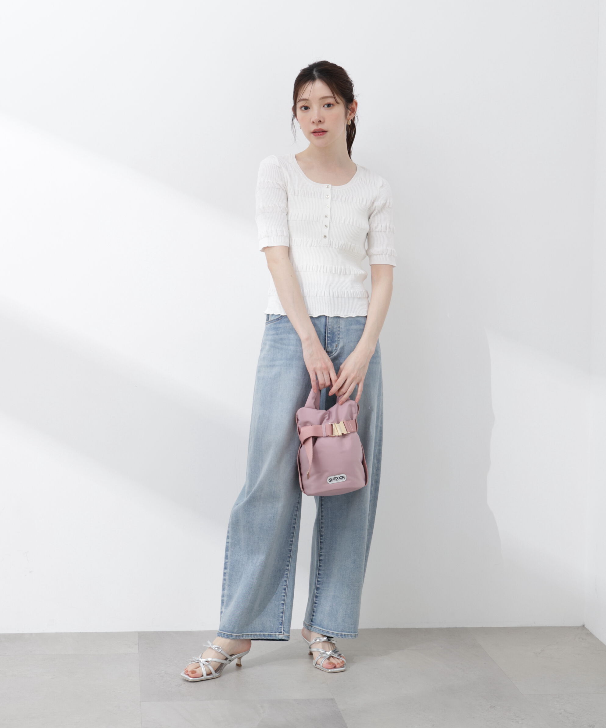 PROPORTION BODY DRESSING「〈a/mie〉変形リブニット 26SS」|カーディガン|
