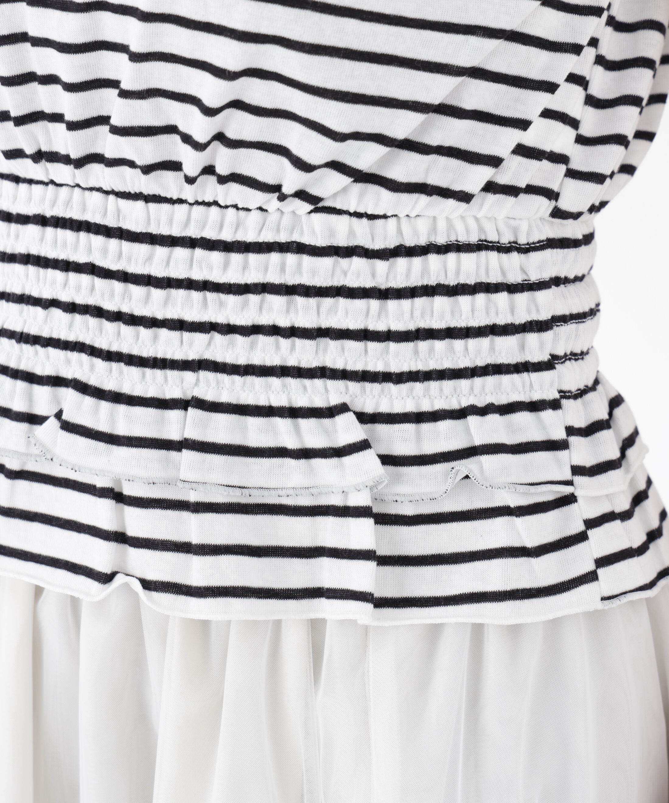 PROPORTION BODY DRESSING「ウエストギャザーカットトップス」|Tシャツ・カットソー|