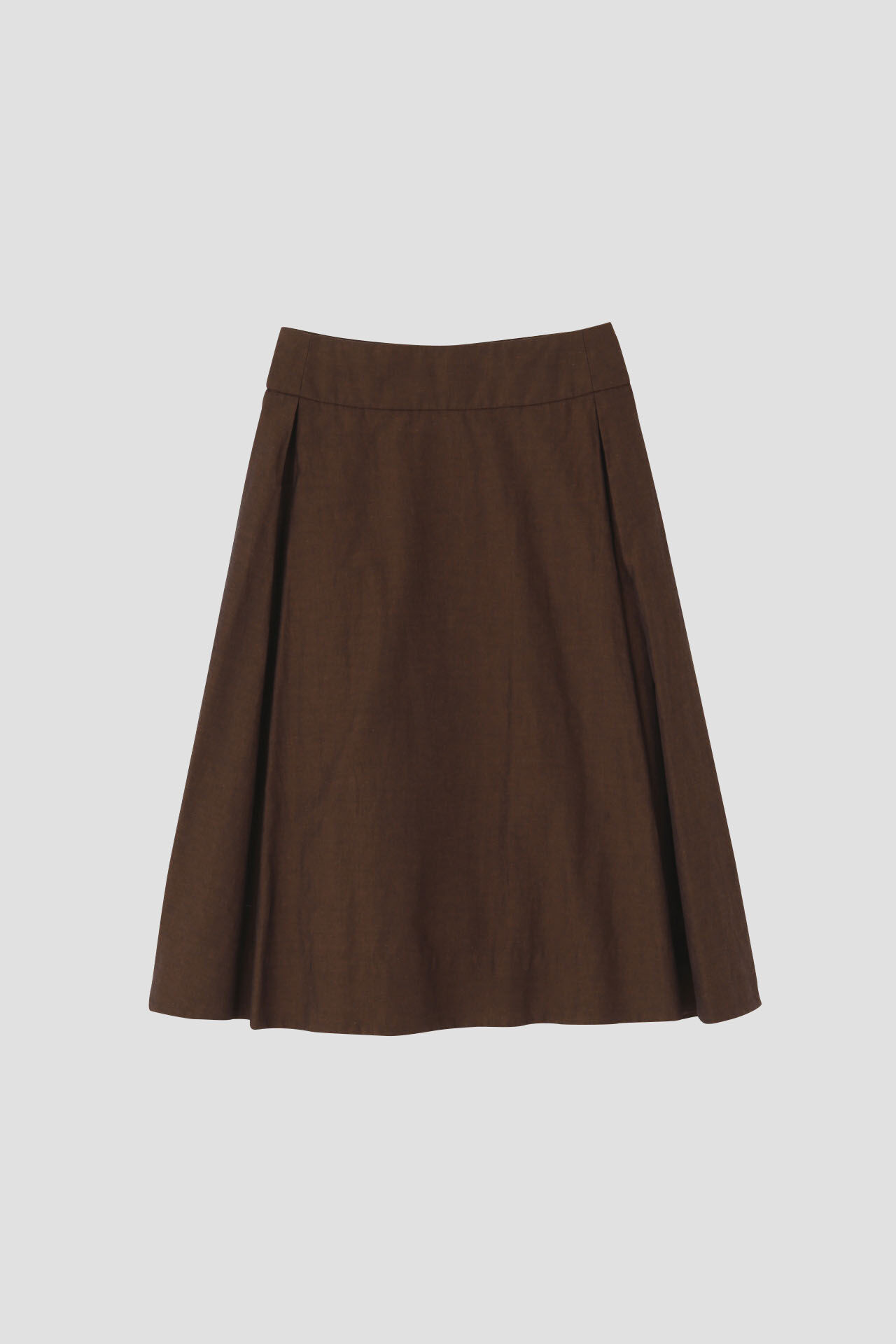  「COTTON RAMIE CHAMBRAY SKIRT」|スカート|