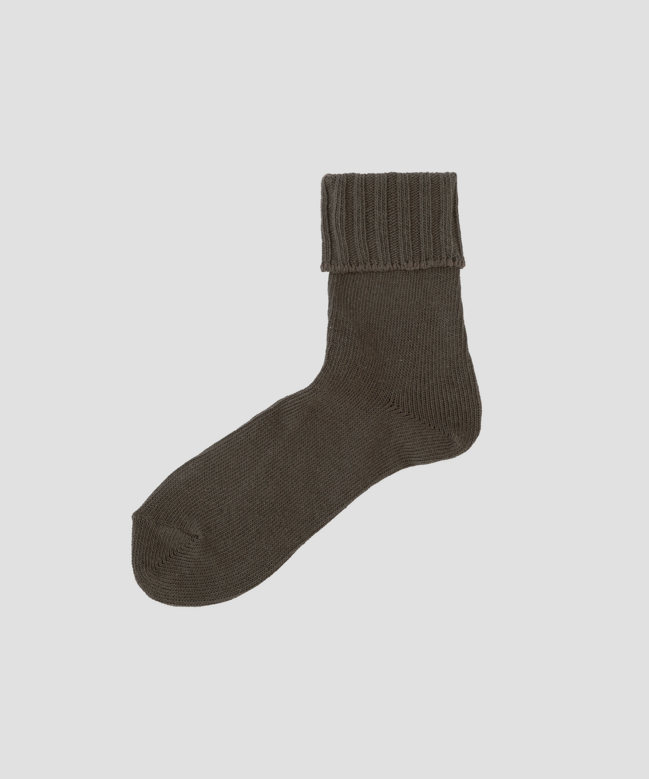  「WOMEN COTTON LINEN SOCKS」|ソックス|CHARCOAL3