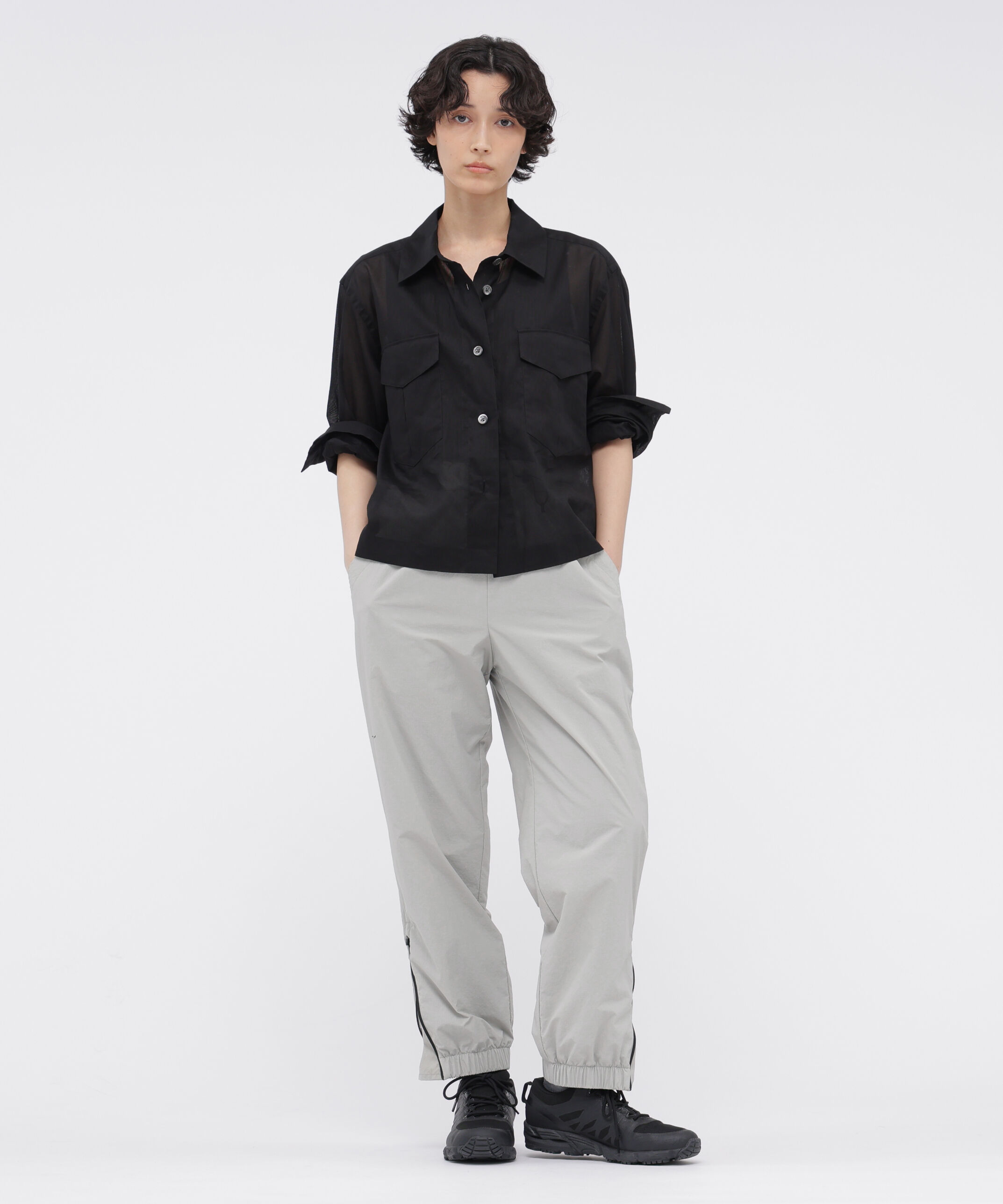  「SHEER COTTON STRIPE SHIRT」|シャツ・ブラウス|
