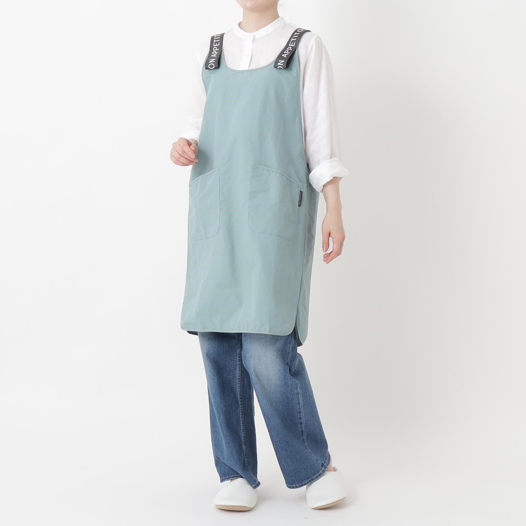 212 KITCHEN STORE「さらっとエプロン BL ＜212Kオリジナル＞」|食器・キッチングッズ|