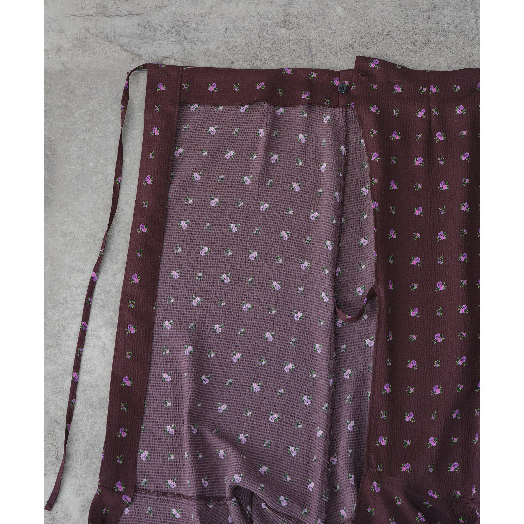 CODE A「blooming flower wrap skirt」|スカート|