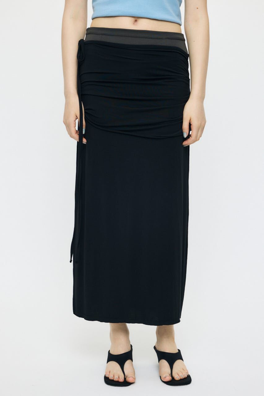 MOUSSY「LAYER CUT MAXI スカート」|スカート|