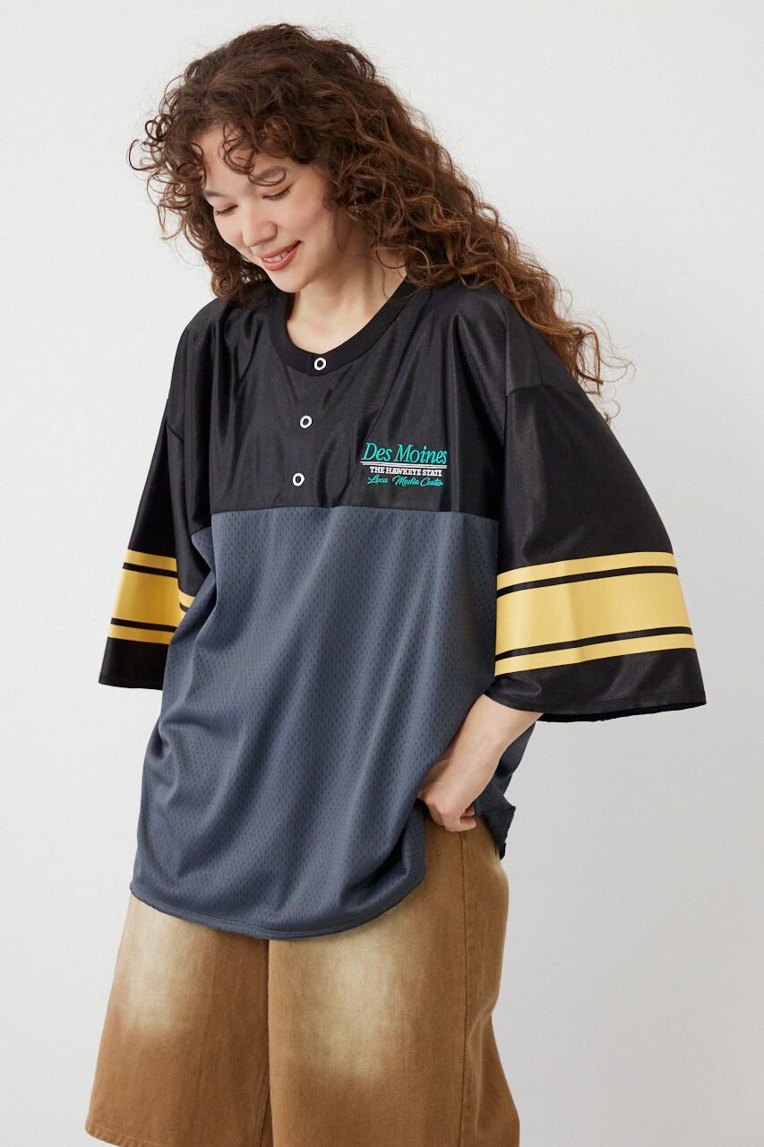 RODEO CROWNS「リメイク 2WAY GAMEトップス」|Tシャツ・カットソー|BLK