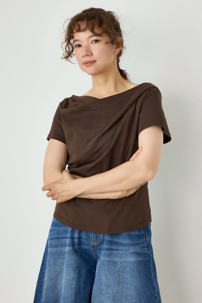 RODEO CROWNS「マルチWAYドレープTシャツ」|Tシャツ・カットソー|