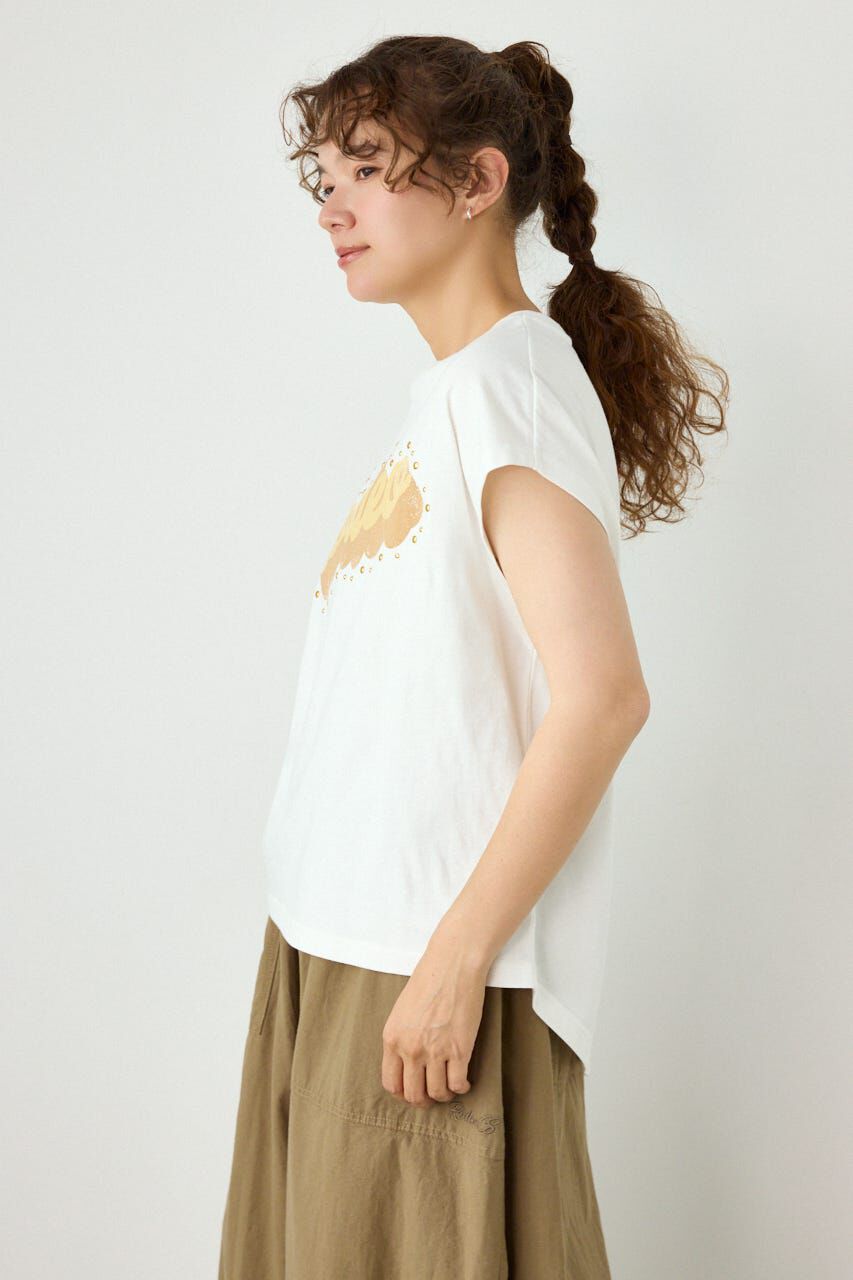 RODEO CROWNS「ロゴスタッズトップス」|Tシャツ・カットソー|