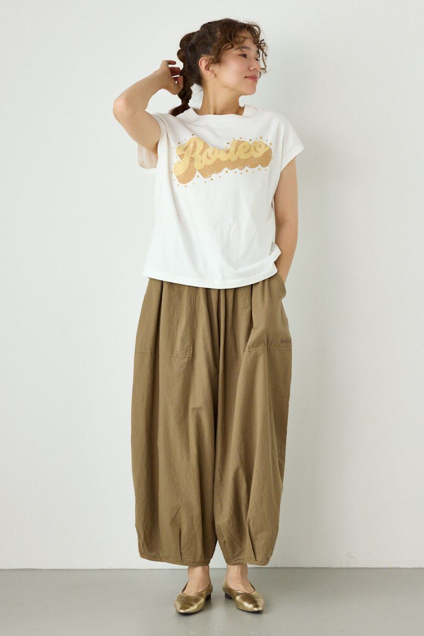RODEO CROWNS「ロゴスタッズトップス」|Tシャツ・カットソー|