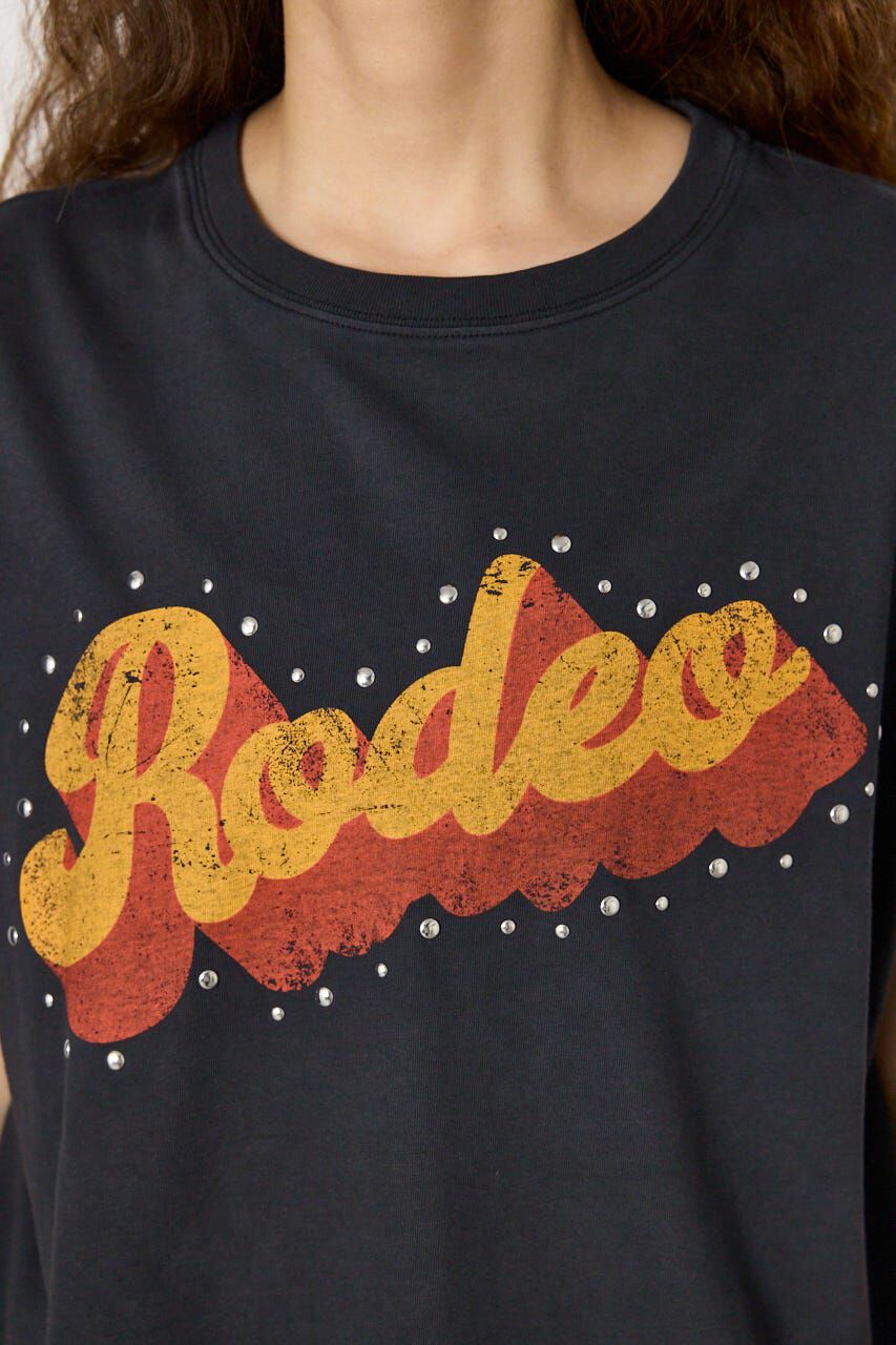 RODEO CROWNS「ロゴスタッズトップス」|Tシャツ・カットソー|