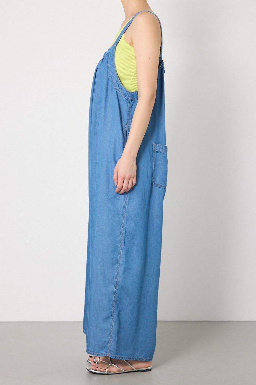 RODEO CROWNS「Thickness DENIMギャザーサロペット」|その他|