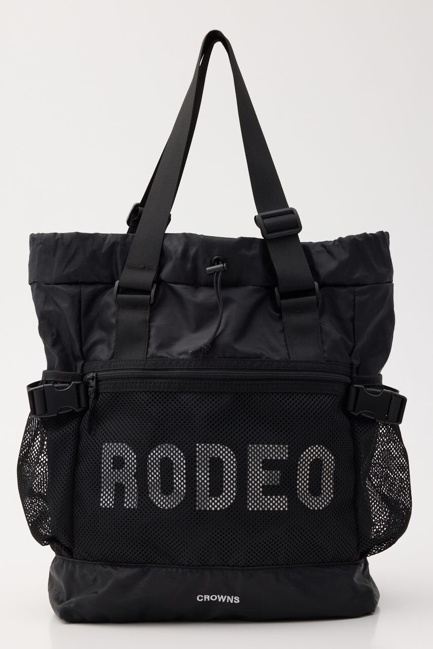 RODEO CROWNS「ロゴ2wayトートバッグ」|その他|BLK