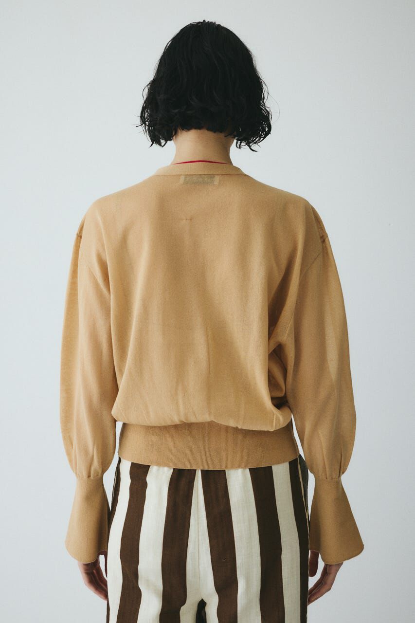 HeRIN.CYE「Double end cardigan」|カーディガン|