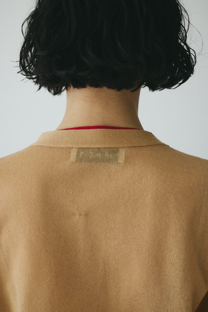 HeRIN.CYE「Double end cardigan」|カーディガン|