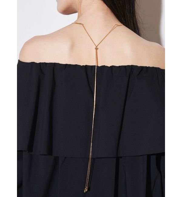 ELENDEEK「2WAY CHOKER NECKLACE」|ネックレス|
