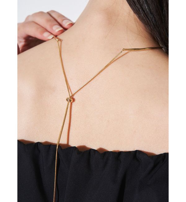 ELENDEEK「2WAY CHOKER NECKLACE」|ネックレス|