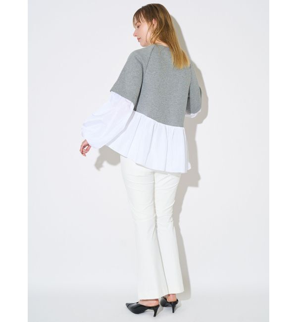 ELENDEEK「TAFFETA PEPLUM CS」|Tシャツ・カットソー|