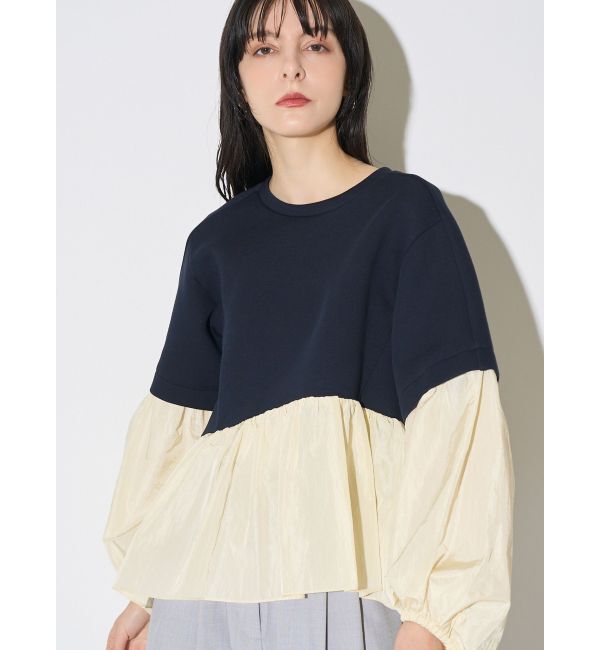 ELENDEEK「TAFFETA PEPLUM CS」|Tシャツ・カットソー|