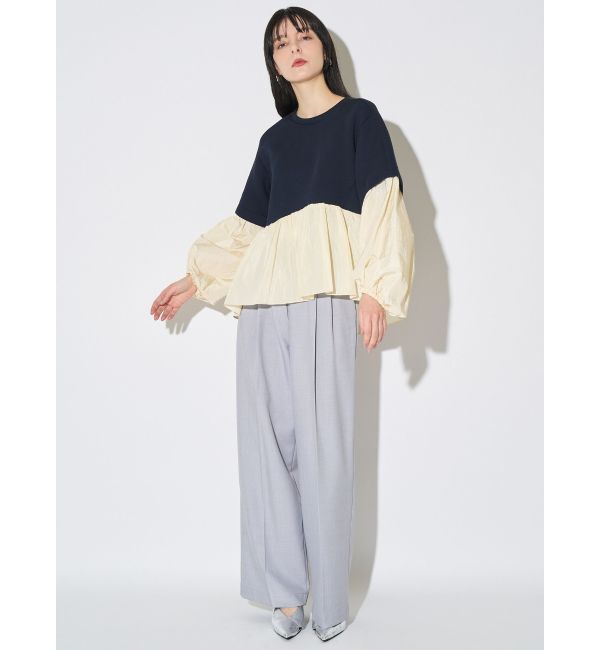 ELENDEEK「TAFFETA PEPLUM CS」|Tシャツ・カットソー|