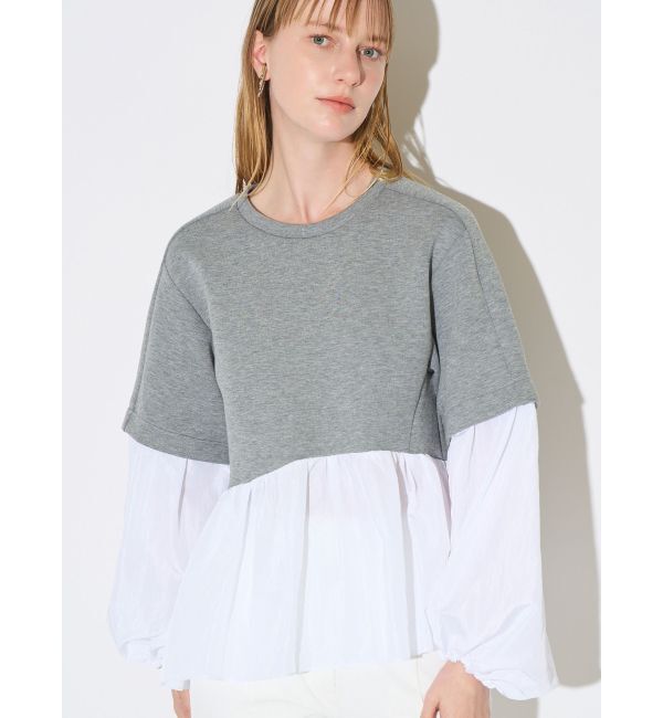 ELENDEEK「TAFFETA PEPLUM CS」|Tシャツ・カットソー|