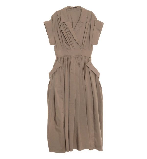 ELENDEEK「W COLLAR SHIRT OP」|ワンピース|