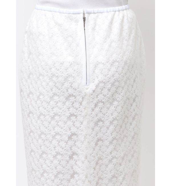 ELENDEEK「EMBROIDERY I-LINE SK」|スカート|